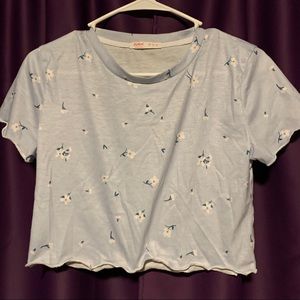 Disty Floral Crop Top